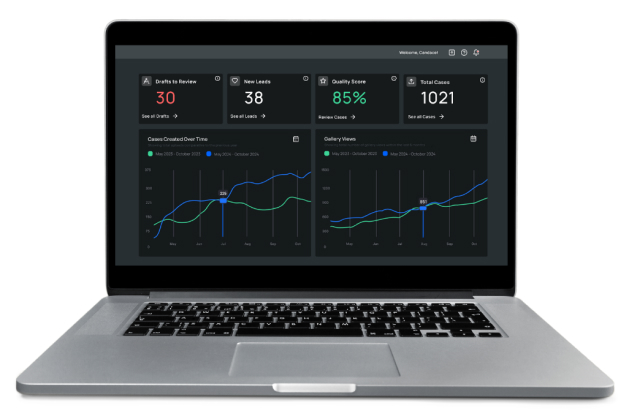 dashboard laptop